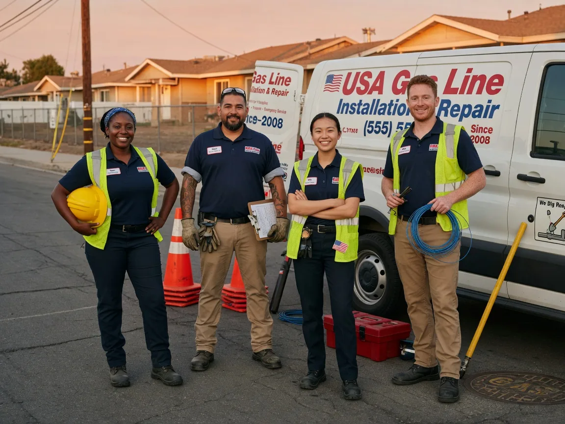 Gas Line Installation company in Brashear, MO